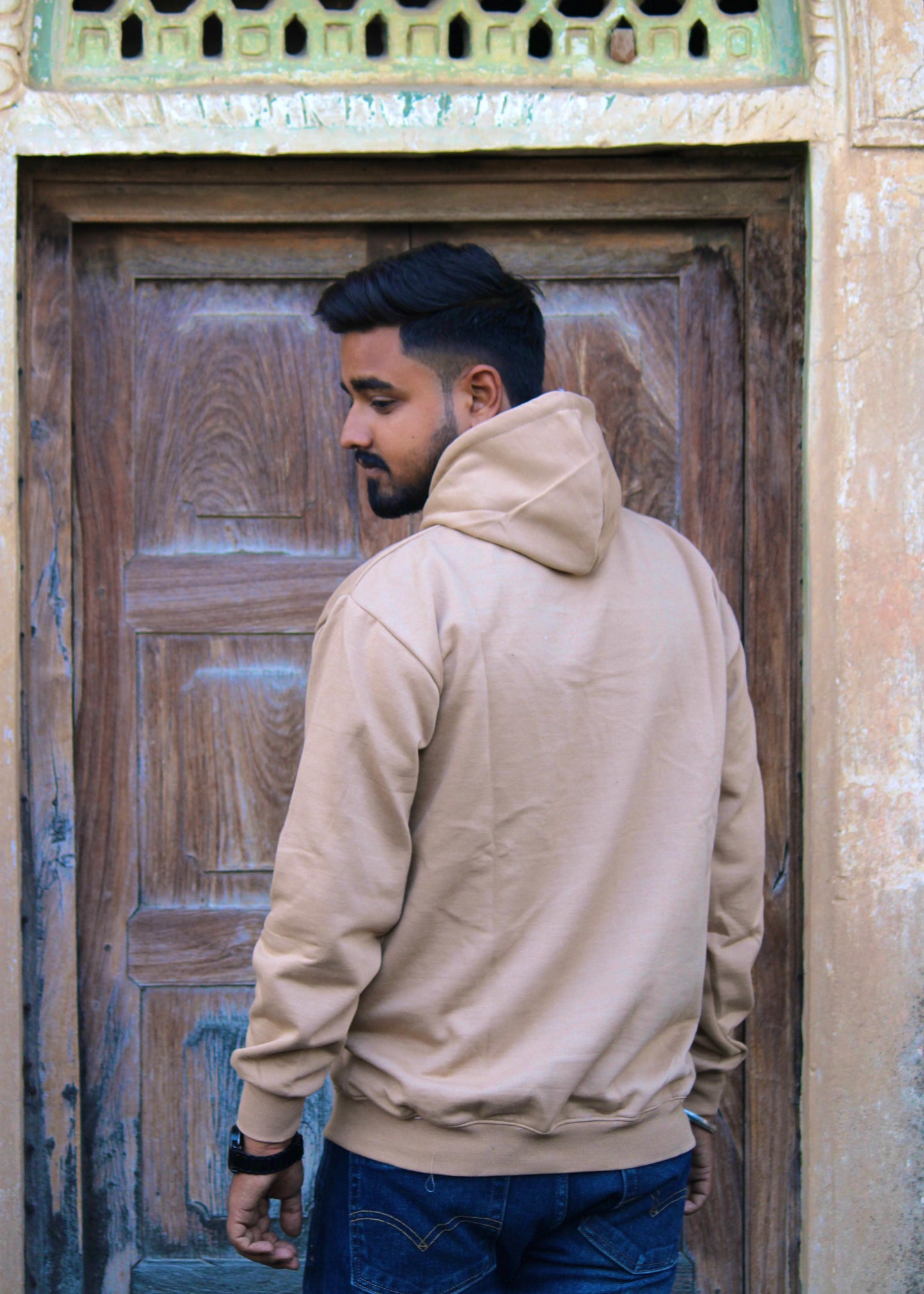 Classic hoodie Beige