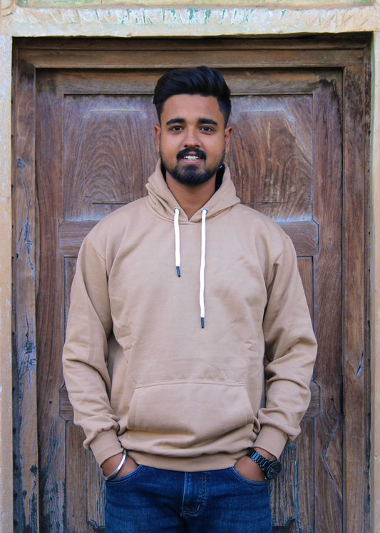 Classic hoodie Beige