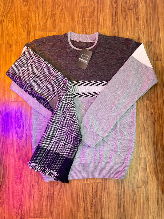 Hand Knitted Sweater / Pullover.